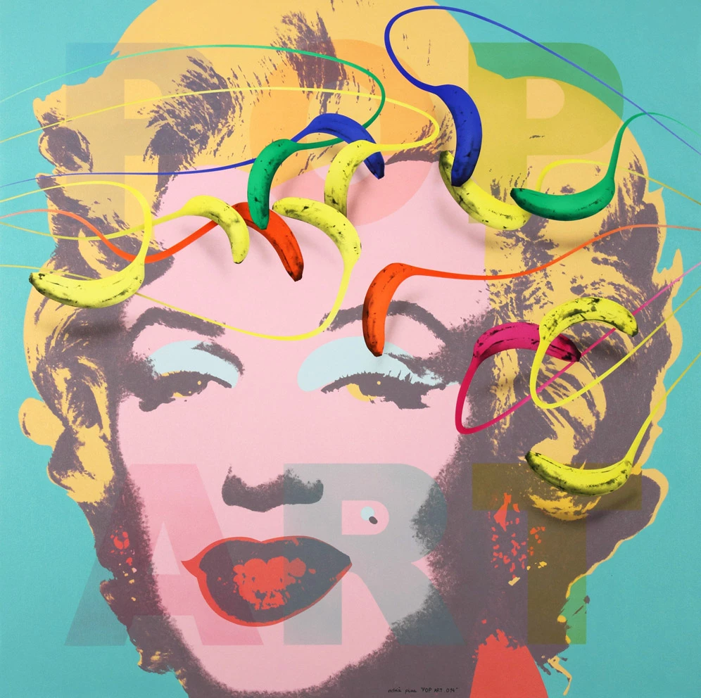 Pop Art 014, 2022, 100 x 100 cm