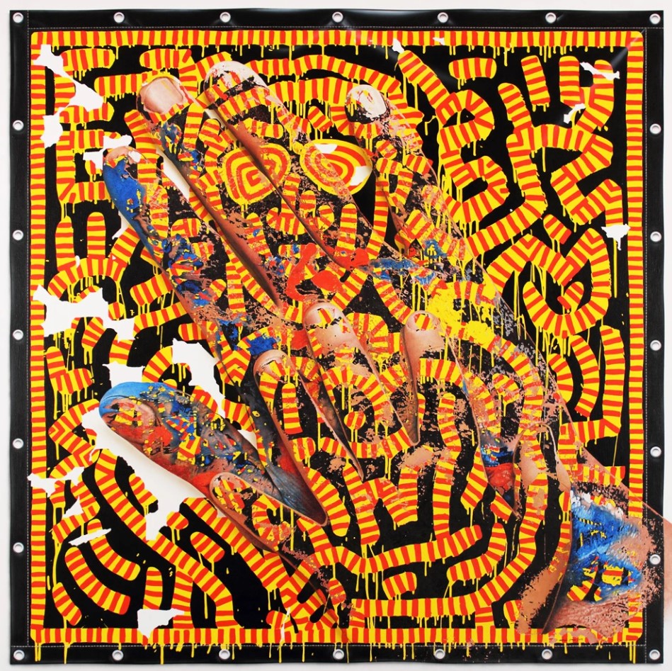 Mans Mimesí 25, 2018, 150 x 150 cm