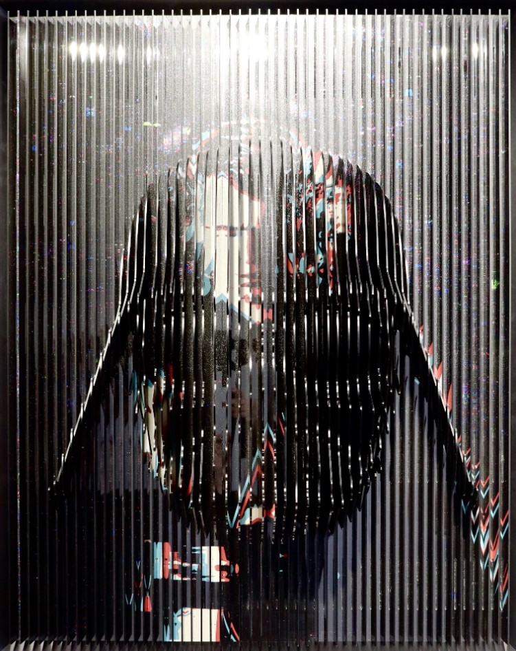 Dark wars, 2024, 100 x 80 cm